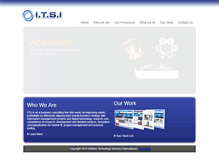 Tablet Screenshot of itsi.com.ng